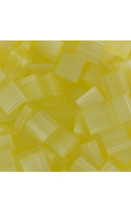 Miyuki tila 5x5mm beads - Silk pale yellow TL-2554